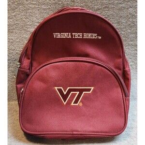 Virginia Tech Hokies NCAA Kids Boys Girls School Mini Backpack, Maroon